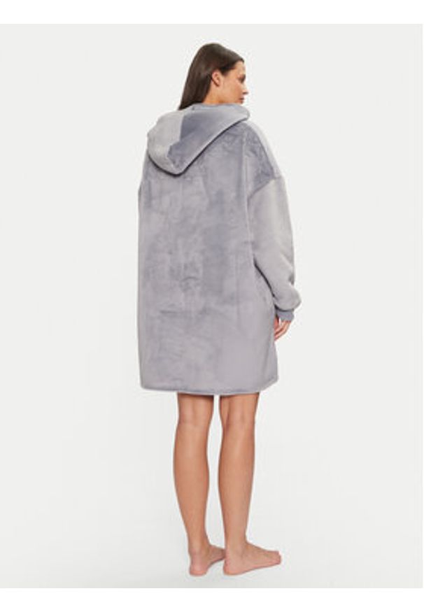 SELMARK - Selmark Bluza PC095 Niebieski Oversize. Kolor: niebieski. Materiał: syntetyk