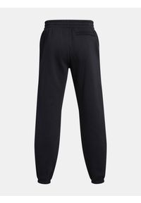 Spodnie męskie Under Armour Curry Splash Jogger. Kolor: czarny. Materiał: dresówka. Sport: koszykówka