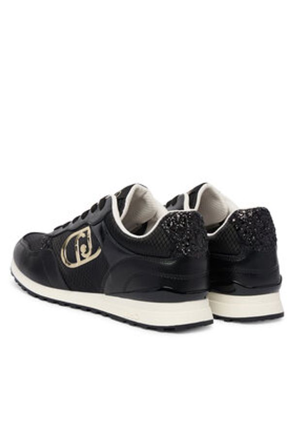 Liu Jo Sneakersy Wonder Low 02 Bis BA6001 TX517 Czarny. Kolor: czarny. Materiał: skóra