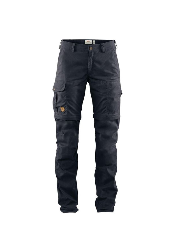 Fjällräven - Spodnie damskie Fjallraven Karla Pro Zip-off Trousers. Kolor: niebieski. Sport: turystyka piesza