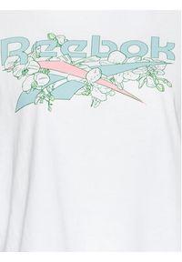 Reebok T-Shirt Quirky HD0945 Biały Relaxed Fit. Kolor: biały. Materiał: bawełna