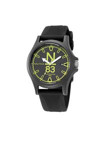 Nautica Zegarek NAPJSS221 Czarny. Kolor: czarny