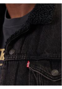 Levi's® Kurtka jeansowa Type III Sherpa 16365-0291 Czarny Regular Fit. Kolor: czarny. Materiał: bawełna #5