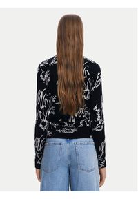 Desigual Sweter 25SWJF04 Czarny Regular Fit. Kolor: czarny. Materiał: syntetyk #7