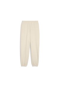 Puma Spodnie Wardrobe Ess Relaxed Tr Cl 62975387. Kolor: beżowy. Materiał: dresówka. Długość: długie #2