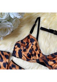 Intica - Zestaw bielizny sześcioczęściowy elegancki Antonella. Materiał: materiał, skóra #6