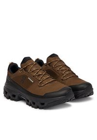 On Trekkingi Cloudrock Low Waterproof 3MF10254228 Brązowy. Kolor: brązowy. Materiał: materiał. Sport: turystyka piesza #6