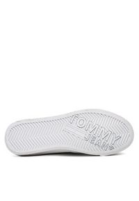 Tommy Jeans Sneakersy Vulcanized Ess EM0EM01106 Biały. Kolor: biały. Materiał: skóra #3