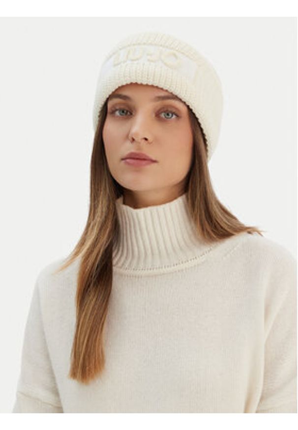 Liu Jo Czapka 2F5057 M0300 Écru. Materiał: akryl, materiał