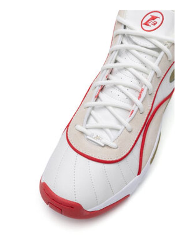 Reebok Buty do koszykówki Answer III 100200996 Biały. Kolor: biały. Materiał: skóra, zamsz. Sport: koszykówka