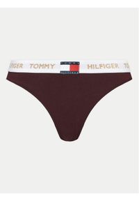 TOMMY HILFIGER - Tommy Hilfiger Figi klasyczne UW0UW05653 Bordowy. Kolor: czerwony. Materiał: bawełna