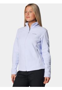 columbia - Bluza Polarowa Damska Columbia Fast Trek II. Kolor: fioletowy, niebieski, wielokolorowy. Materiał: polar