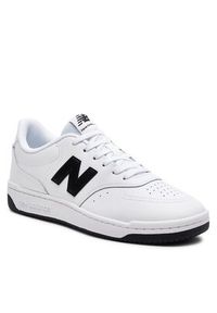 New Balance Sneakersy BB80BNN Biały. Kolor: biały. Materiał: skóra #4
