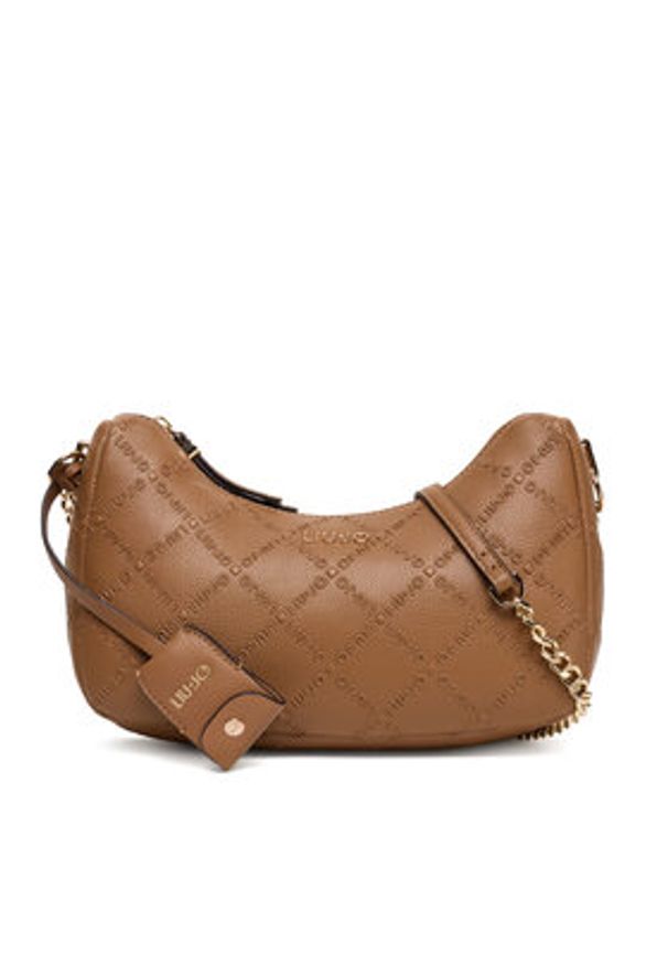 Liu Jo Torebka Ecs S Hobo AF5056 E0538 Brązowy. Kolor: brązowy. Materiał: skórzane