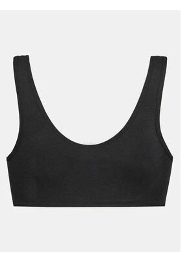 Emporio Armani Underwear Biustonosz top 164403 4R223 00020 Czarny. Kolor: czarny. Materiał: bawełna