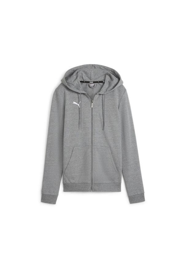 Bluza damska z kapturem Puma Team Goal 23. Typ kołnierza: kaptur. Kolor: szary. Sport: piłka nożna