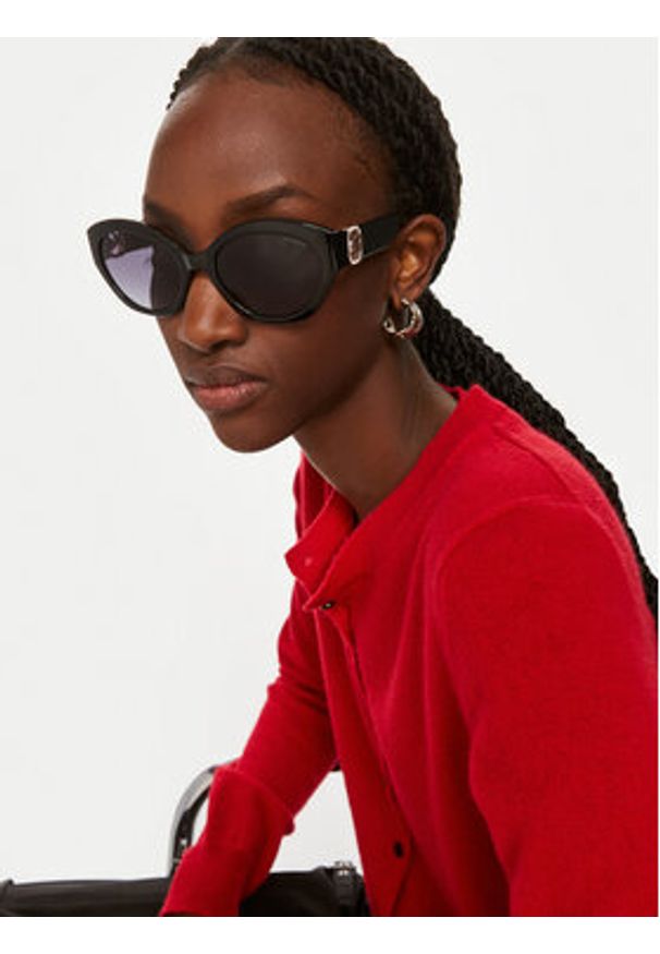 Guess Okulary przeciwsłoneczne GU00104 Czarny. Kolor: czarny