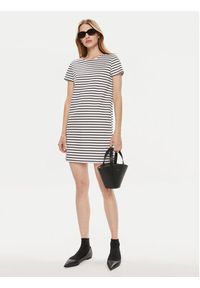 Vero Moda Sukienka codzienna Abby 10304718 Biały Regular Fit. Okazja: na co dzień. Kolor: biały. Materiał: syntetyk. Typ sukienki: proste. Styl: casual #5