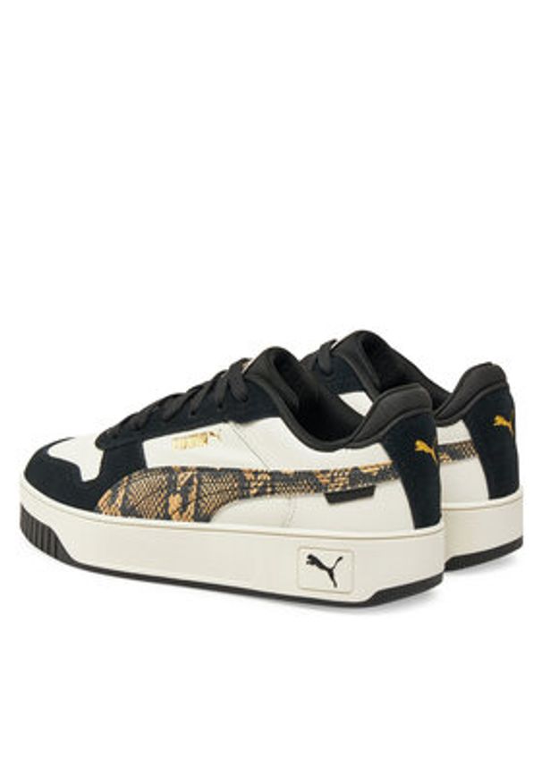 Puma Sneakersy Carina Street Snake Chic 401611 02 Czarny. Kolor: czarny. Materiał: zamsz, skóra