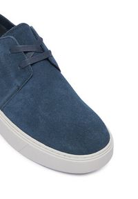 Calvin Klein Półbuty Hybrid Clean Derby Su HM0HM02324 Niebieski. Kolor: niebieski. Materiał: zamsz, skóra #3