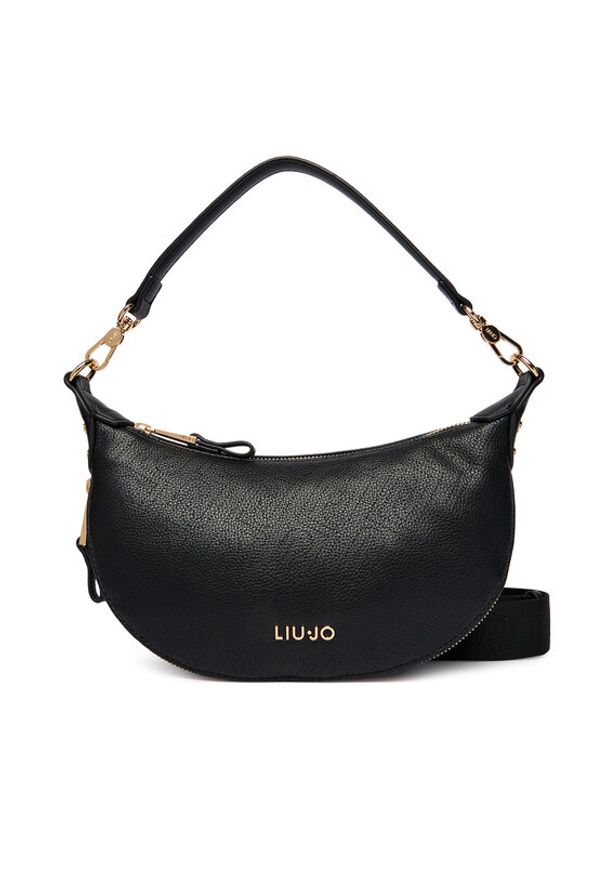 Liu Jo Torebka AA6043 ES026 Czarny. Kolor: czarny. Materiał: skórzane