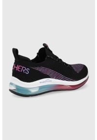 skechers - Skechers sneakersy kolor czarny. Nosek buta: okrągły. Zapięcie: sznurówki. Kolor: czarny. Materiał: guma #5