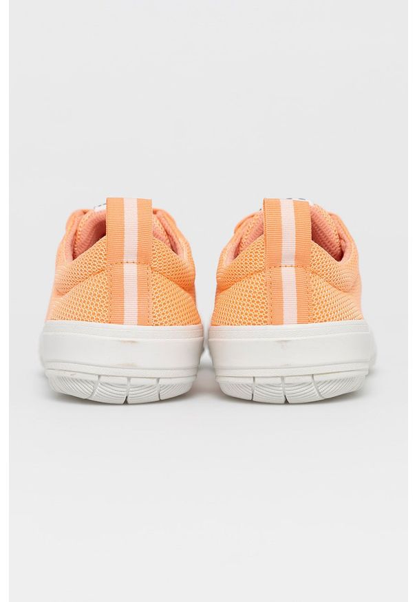 Helly Hansen Buty Scurry V3 kolor pomarańczowy na płaskiej podeszwie. Nosek buta: okrągły. Zapięcie: sznurówki. Kolor: pomarańczowy. Materiał: guma. Obcas: na płaskiej podeszwie