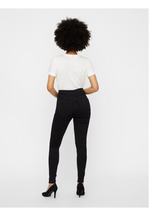 Vero Moda Jeansy Sophia 10209215 Czarny Skinny Fit. Kolor: czarny