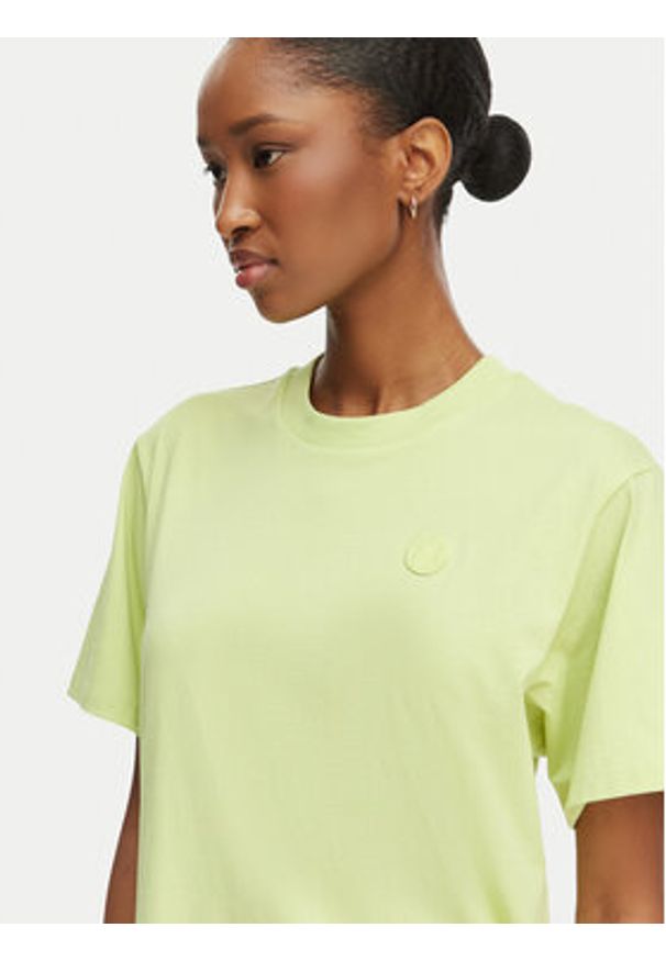 Hugo - HUGO T-Shirt Vintage 50518139 Zielony jasny Relaxed Fit. Kolor: zielony. Materiał: bawełna. Styl: vintage