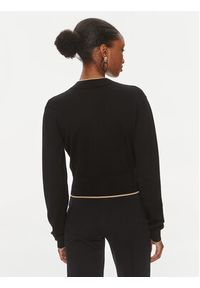 Versace Jeans Couture Sweter 75HAFM21 Czarny Regular Fit. Kolor: czarny. Materiał: wełna #2