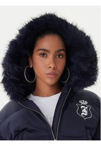 Juicy Couture Kurtka zimowa JCOIJ225557 Granatowy Oversize. Kolor: niebieski. Materiał: syntetyk. Sezon: zima #5