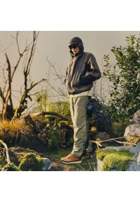 Buty zimowe męskie New Balance H754LFT - brązowe. Okazja: na co dzień. Kolor: brązowy. Materiał: skóra, futro. Szerokość cholewki: normalna. Sezon: zima #4