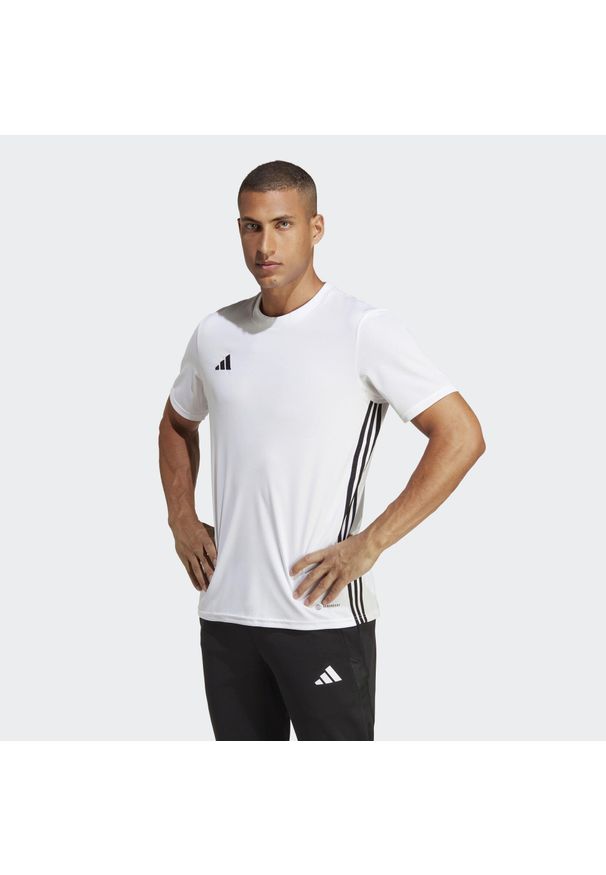 Adidas - Koszulka męska adidas Tabela 23 Jersey. Kolor: biały. Materiał: jersey