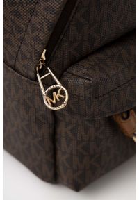 MICHAEL Michael Kors plecak damski kolor brązowy mały wzorzysty. Kolor: brązowy #5