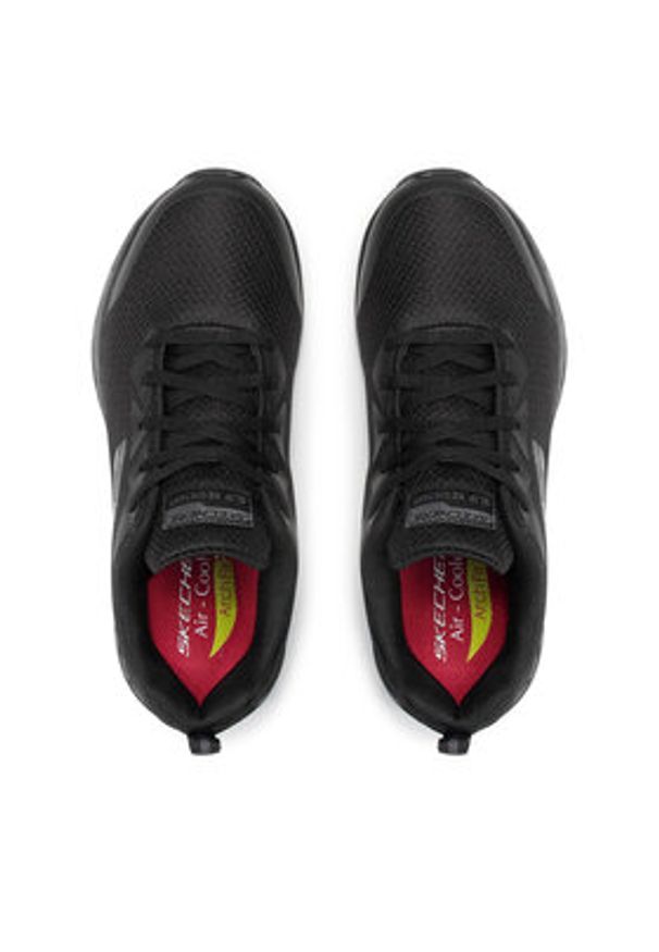 skechers - Skechers Sneakersy Arch Fit Sr 108019EC/BLK Czarny. Kolor: czarny. Materiał: materiał