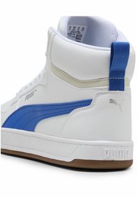 Puma - Sneakersy Caven 2.0 Mid PUMA White Vivid Blue Gum Beige. Kolor: biały, beżowy, niebieski, wielokolorowy. Materiał: guma. Sezon: lato