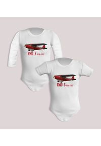 nikiniki - RWD-5 — body (Rozmiar: 9M; Długość rękawa: krótki; Rodzaj nadruku: RWD-5). Materiał: bawełna. Wzór: nadruk