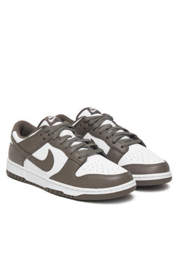 Nike Sneakersy Dunk Low Retro HF5441 111 Brązowy. Kolor: brązowy. Materiał: skóra