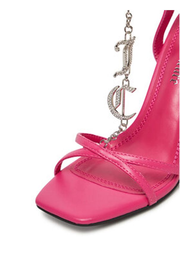 Juicy Couture Sandały HY1500-2 Różowy. Kolor: różowy. Materiał: materiał, syntetyk