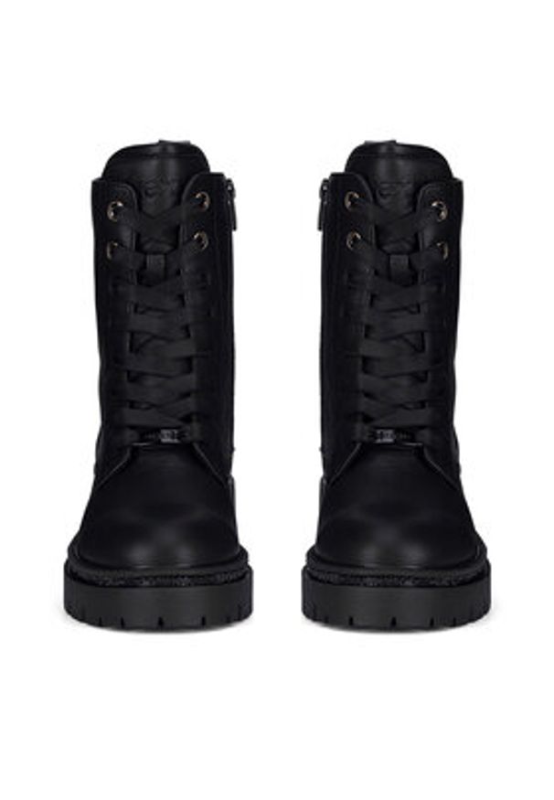 MEXX Botki MI001712743W Czarny. Kolor: czarny. Materiał: materiał