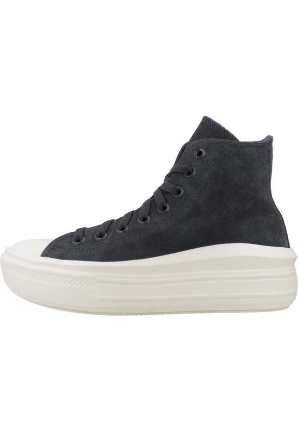 Tenisówki Converse Model Chuck Taylor All Star Move Hi Kolor Niebieski. Kolor: niebieski. Materiał: tkanina, skóra