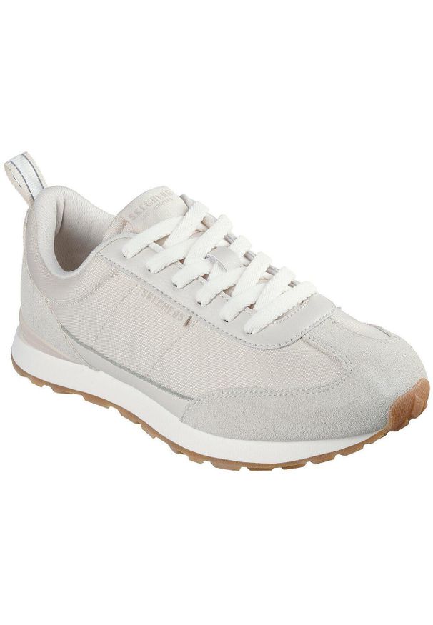 skechers - Adidasy Skechers Zilla-mecha, Dzieci. Okazja: na co dzień. Kolor: beżowy. Materiał: zamsz, materiał
