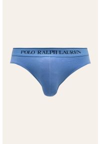 Polo Ralph Lauren - Slipy (3-pack). Kolor: niebieski. Materiał: bawełna, dzianina, elastan. Wzór: gładki #2