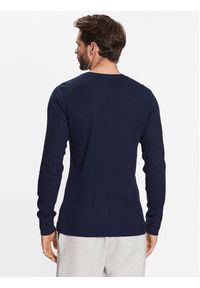 Polo Ralph Lauren Longsleeve 714899615002 Granatowy Regular Fit. Typ kołnierza: polo. Kolor: niebieski. Materiał: syntetyk. Długość rękawa: długi rękaw #5