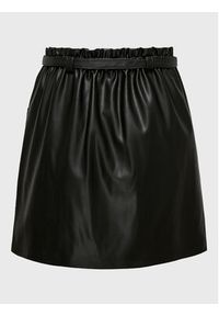 only - ONLY Spódnica z imitacji skóry Heidi 15229099 Czarny Regular Fit. Kolor: czarny. Materiał: skóra #4
