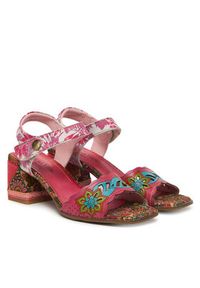 Laura Vita Sandały Jacqueso 20 Różowy. Kolor: różowy. Materiał: skóra #3