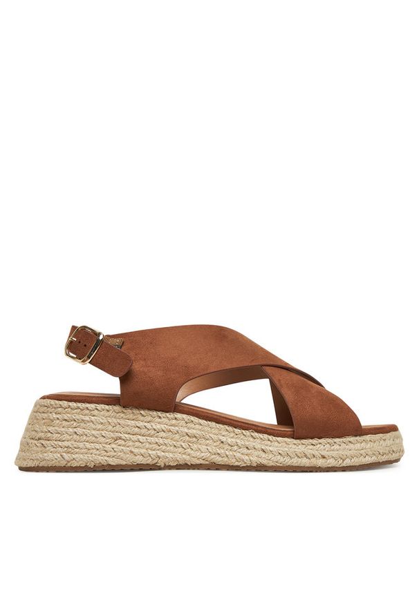 Espadryle ONLY Shoes. Kolor: brązowy