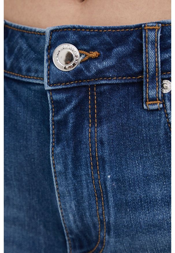 Tom Tailor Jeansy damskie medium waist. Kolor: niebieski