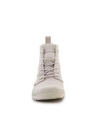 Buty do chodzenia unisex Palladium Pampa Hi. Zapięcie: sznurówki. Kolor: beżowy. Materiał: skóra. Szerokość cholewki: normalna. Sport: turystyka piesza