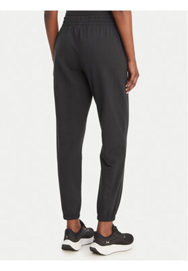 Under Armour Spodnie dresowe Sport Terry 6011020 Czarny Regular Fit. Kolor: czarny. Materiał: bawełna